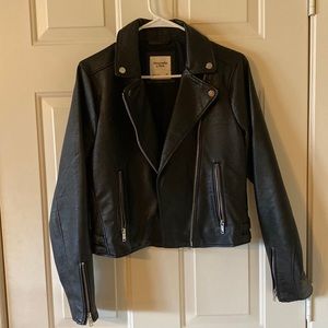 Abercrombie Vegan Leather Jacket